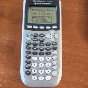 Texas Instruments TI-84 Plus Silver Graphing Calculator